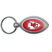NFL Chiefs Football Flashlight Key ring