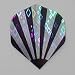 3 sets BLACK STRIPES Holographic Standard flights