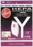Hoover 4010801Y Hoover Vacuum Cleaner Bags