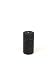 3x6 Unscented Textured Pillar Candle (Black)