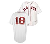 Boston Red Sox Johnny Damon Authentic Home Jersey by Majestic