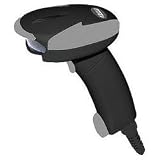Ccd Long-range Barcode Scanner USB Light Rugged Design Black