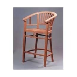 Anderson Teak CHB-045 Captain's Bar Armchair (Natural) by Anderson Teak