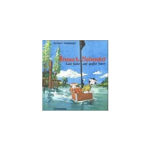 Bruno und Holunder. Zwei Kater auf großer Fahrt