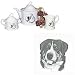 Greater Swiss Mountain Dog Tea Set, Porcelain by Rosalinde