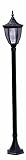 Large Solar Post Light 1.5M - Twin Pack -Verdigris Green Outdoor Living