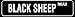 BLACK SHEEP ROAD plane outcast street sign