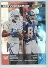 2001 Bowman's Best #96 - M.Harrison/R.Moss