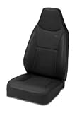 Bestop 39436-01 Trailmax II Black Vinyl Fixed Single Seat