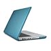 Speck Macbook Pro 15 Inch Aluminum Seethru Satin Peacock Silky Smooth Soft Touch Hard Shell