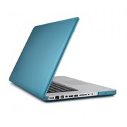 Speck Macbook Pro 15 Inch Aluminum Seethru Satin Peacock Silky Smooth Soft Touch Hard Shell