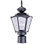 Coach Post Top Lantern Black