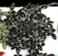 Improving Lifestyles Spiral Flower Ring Adj Black