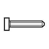 ロイヤル 40木部タイプ用ビス 38mm APゴールド 受注生産品 M8S