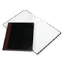 Boorum & Pease Series Columnar Book, 6 Column, 150 Page, Black/Red (1602 1/2-150-6)