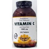 Country Life - Vitamin C 1000 Rosehips Time Release - 90 Tablets