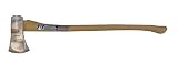 Vaughan ZSB3-1/2 3 1/2-Pound Sub-Zero Single Bit- Michigan Pattern Axe, White Hickory Handle.