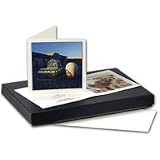 Museo Baronial Style (Square) Two-Sided Matte, Archival Inkjet Artist Cards, 220gsm, 50 Pieces with Matching Envelopes, 14mil.