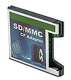 Premiertek SD/MMC Card to Compact Flash Type II CF Adapter