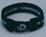 Phiten Titanium Bracelet: Color-Black w/Gray , Size-Large (8.25")