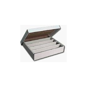  BCW Super Monster 5 Row Storage Box - Corrugated Cardboard Storage Box - Baseball, Football, Basketball, Hockey, Nascar, Sportscards, Gaming & Trading Cards Collecting Supplies - One box/holds 5000 cards