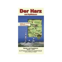 Der Harz und Kyffh�user 1 : 50 000. Wander- und Freizeitkarte: Gro�es Register der wichtigsten Wanderziele. UTM-Gitter f�r GPS. Harzer Hexen-Stieg. Selketal-Stieg. Harzer Grenzweg. Harzrundweg
