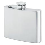 Stainless Steel Liquor Flask - 4 oz Satin Finish