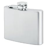Stainless Steel Hip Flask with screw down cap style - ktflask4