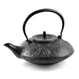 Gusseisen Teekanne Kitami Flach 1,25 Liter schwarz