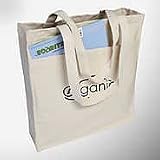 25 pcs - Full Pocket Organic Shopping Tote Bag