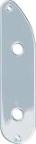 REPLACEMENT TELE&reg; BASS CONTROL PLATE CHROME