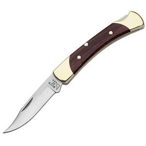 Buck Knives Folding Hunter, Birchwood Handle, Plain by Buck Knives