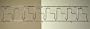 Trellis Frieze Elements-"Skylines" (TFE 1e-SL) -Handmade Aluminum Trellis-Frieze Panels from Brooks Design