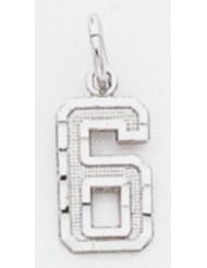 Small #6 Charm - WSN06