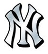 Chrome Emblem - NY Yankees