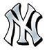 Chrome Emblem - NY Yankees