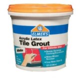 Elmer's #E872 Quart White LTX Tile Grout