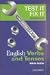 Books : English Verbs and Tenses (Test It, Fix It)