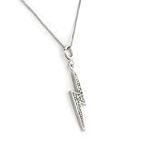 14K Lighting Charm w/18 Box Chain