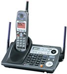 Panasonic KX-TG6500B 2-Line 5.8 GHz Expandable Cordless Phone System