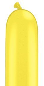 Qualatex 260Q Twister Balloons (Yellow)