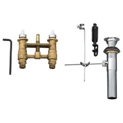 Moen 9300 M-Pact Mini-Widespread Lavatory Rough-in Valve with Drain Assembly