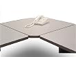 Taupe Corner Connector Bush Office Advantage Series A By Bush Furniture