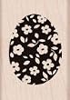 Wood Block-Pattern Egg by Hero Arts