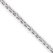 Sterling Silver 2.5mm Rolo Chain Necklace – 20 Inch – Lobster Claw – JewelryWeb