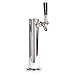 Kitchen & Housewares : Single Tap Chrome Draft Beer Tower - 2 1/2
