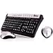 Large Print Wireless Keyboard and Wireless Mouse