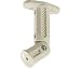 OmniMount Injection Molded 8 Lb. Bookshelf Speaker Mount in White [ Model AB2W ]