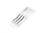 02-64 NF High Speed Steel Ground Thread 3 Piece Tap Set, Includes: Taper, Plug, Bottom