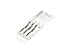 02-64 NF High Speed Steel Ground Thread 3 Piece Tap Set, Includes: Taper, Plug, Bottom